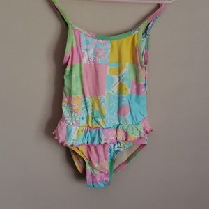 Lilly Pulitzer one piece little girls bathing suit